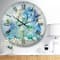 Designart 'Coastl Flowers Bouquets Coastal Wall Clock